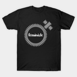 Feministe FRENCH Feminist T-Shirt